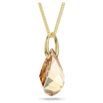 Energic pendant Brown, 18K gold finish - Image 3