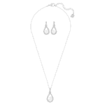 Enlace set White, Rhodium plated - Image 3
