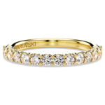Eternity band ring Lab-grown diamonds 0.4 ct tw, Round shape, 18K yellow gold - Image 8