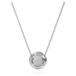 Eternity halo solitaire pendant Lab-grown diamonds 0.59 ct tw, Round shape, 18K white gold - Image 5