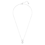 Eternity pendant Lab-grown diamonds 0.2 ct tw, Pear shape, Infinity, 18K white gold - Image 2