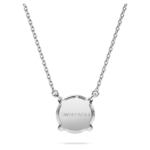 Eternity solitaire pendant Lab-grown diamonds 2 ct tw, Round shape, 18K white gold - Image 5