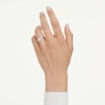 Eternity solitaire ring Lab-grown diamonds 0.5 ct tw, Heart shape, Sterling silver - Image 2