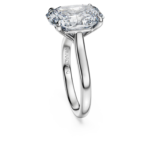 Eternity solitaire ring Lab-grown diamonds 6 ct tw, Octagon shape, 18K white gold - Image 3