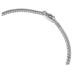 Eternity Tennis bracelet Lab-grown diamonds 1.5 ct tw, Round shape, 18K white gold - Image 4