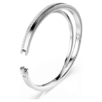 Fresh bangle Round cut, White, Rhodium plated - Image 4