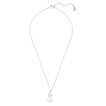 Gabriella pendant White, Rhodium plated - Image 3