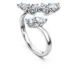 Galaxy bypass ring Lab-grown diamonds 1.25 ct tw, Mixed shapes, 18K white gold - Image 4