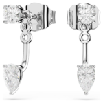 Galaxy earring jackets Lab-grown diamonds 0.82 ct tw, Mixed shapes, Sterling silver - Image 7