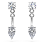 Galaxy earring jackets Lab-grown diamonds 0.82 ct tw, Mixed shapes, Sterling silver - Image 3