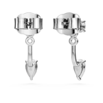 Galaxy earring jackets Lab-grown diamonds 0.82 ct tw, Mixed shapes, Sterling silver - Image 5