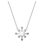 Galaxy pendant Lab-grown diamonds 0.5 ct tw, Round shape, 18K white gold - Image 5