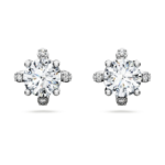Galaxy stud earrings Lab-grown diamonds 2.1 ct tw, Round shape, 18K white gold