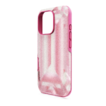 High smartphone case Crystal print motif, iPhone® 16 Pro, Pink - Image 4