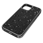 High smartphone case Flat Back crystals, iPhone® 15, Black - Image 2