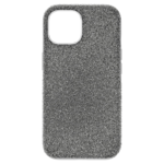 High smartphone case iPhone® 15, Silver Tone