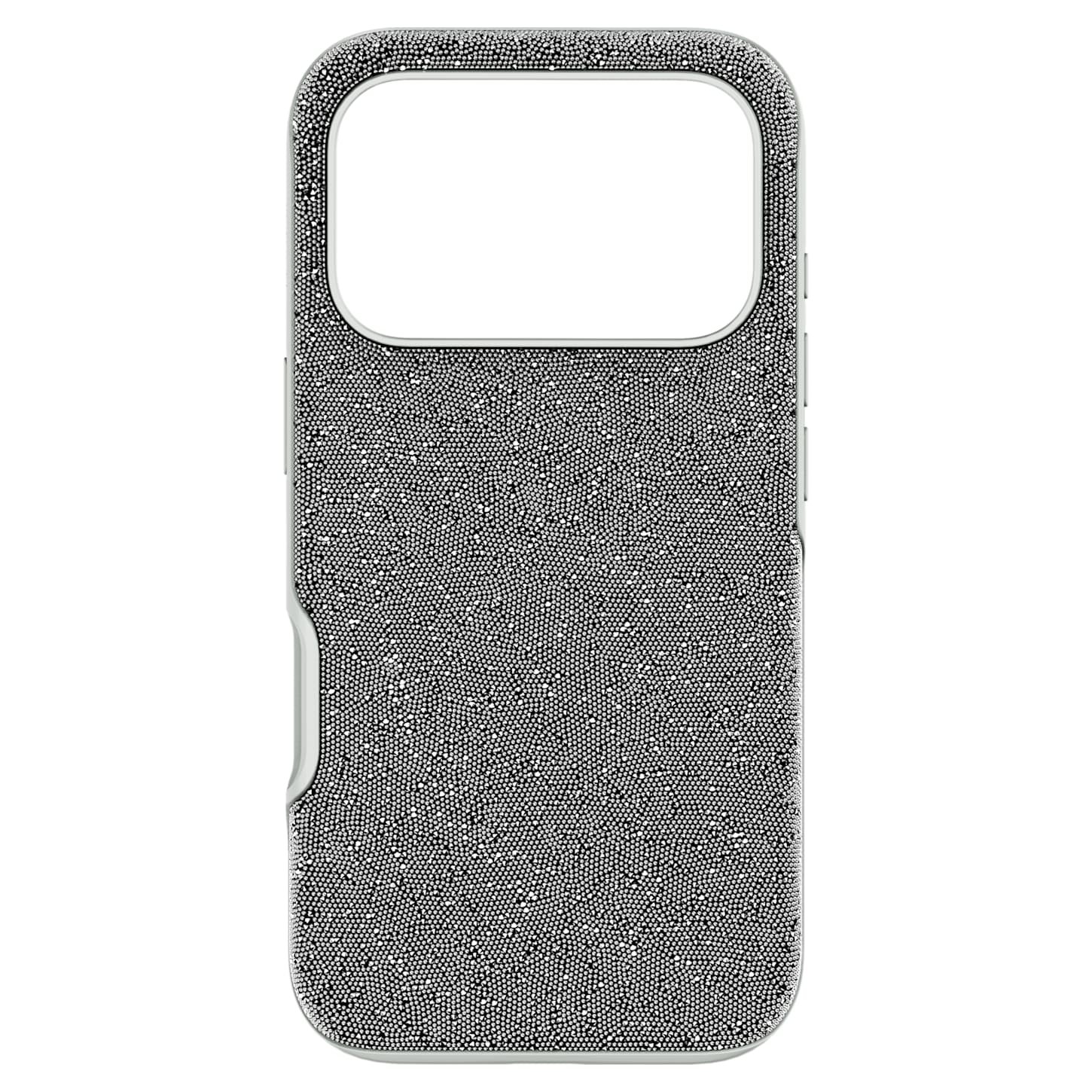 high-smartphone-case-iphone®-17-pro-silver-tone-swarovski-5731156 High smartphone case iPhone® 17 Pro, Silver Tone - Image 1