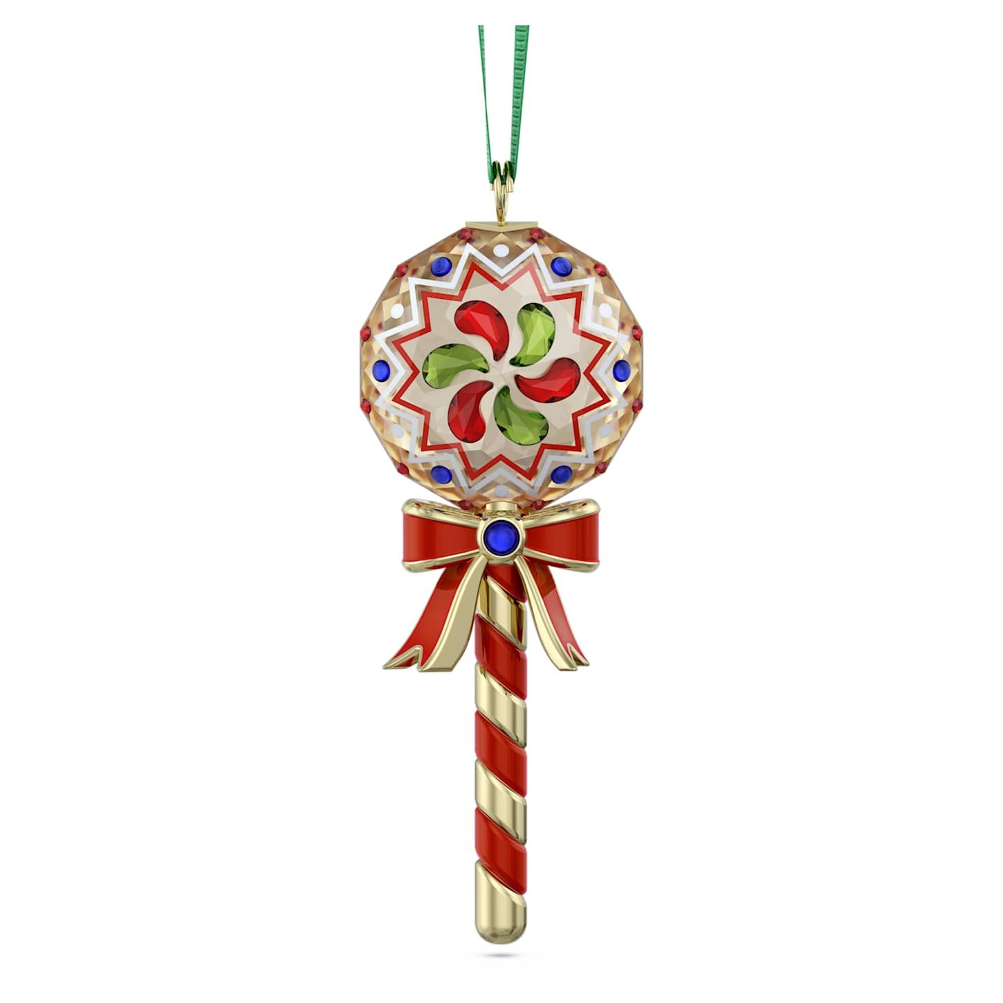 holiday-cheers-dulcis-lollipop-ornament-swarovski-5684302 Holiday Cheers Dulcis Lollipop Ornament - Image 1