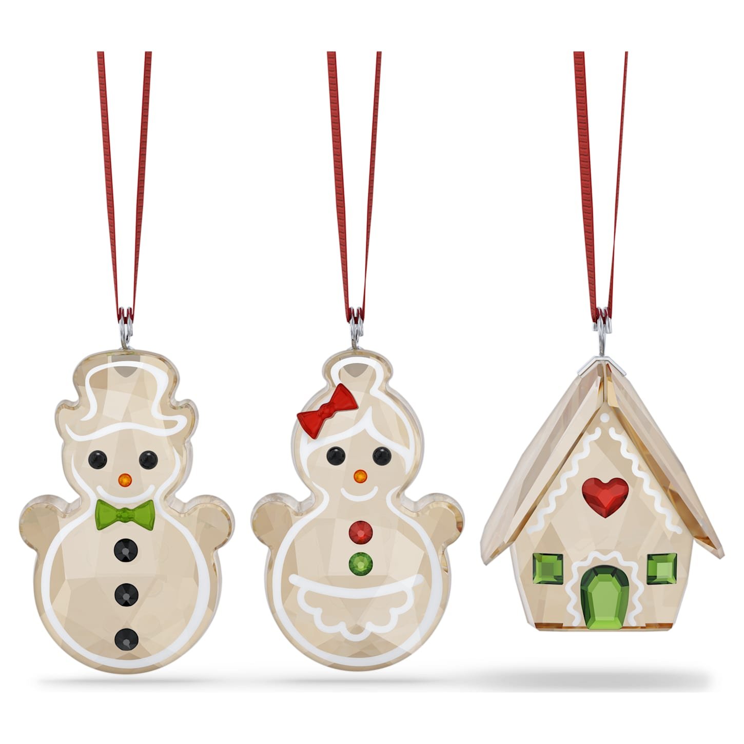 Holiday Cheers Gingerbread Ornament Set