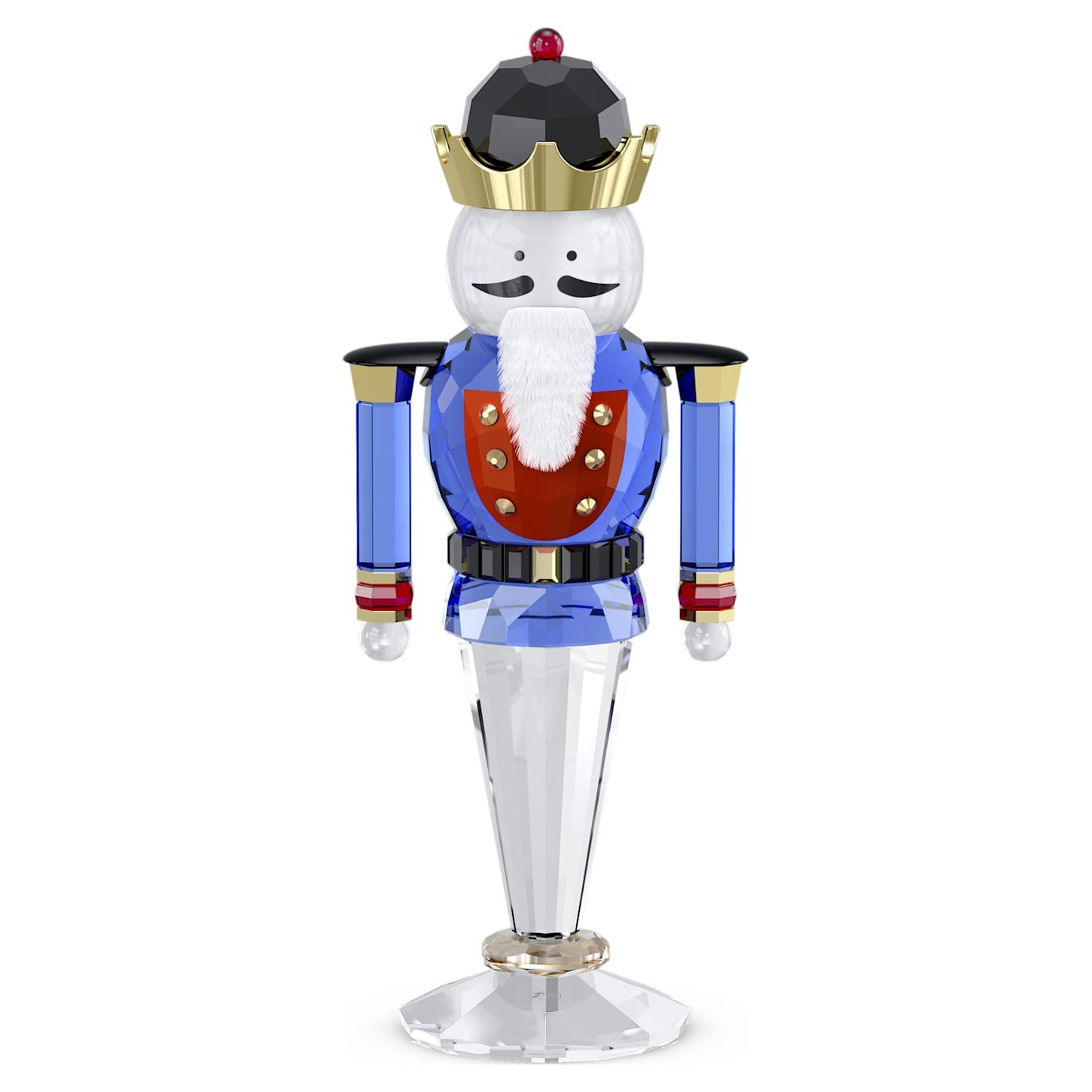 holiday-cheers-nutcracker-blue-swarovski-5680177 Holiday Cheers Nutcracker Blue - Image 1