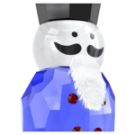 Holiday Cheers Nutcracker Ornament Blue - Image 4