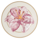 Idyllia étagère Porcelain, Crystal print motif, lily citron, Small, Multicoloured - Image 3