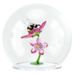 Idyllia Glass Ball Bee and Flowers - Image 2