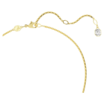 Idyllia pendant Mixed cuts, Flower, Multicoloured, 18K gold finish - Image 4