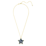 Idyllia SCS pendant Starfish, Blue, 18K gold finish - Image 3