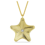 Idyllia SCS pendant Starfish, Blue, 18K gold finish - Image 5