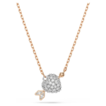 Idyllia set Mixed cuts, Heart with arrow, White, 18K rose gold finish - Image 6