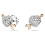 Idyllia set Mixed cuts, Heart with arrow, White, 18K rose gold finish - Image 7