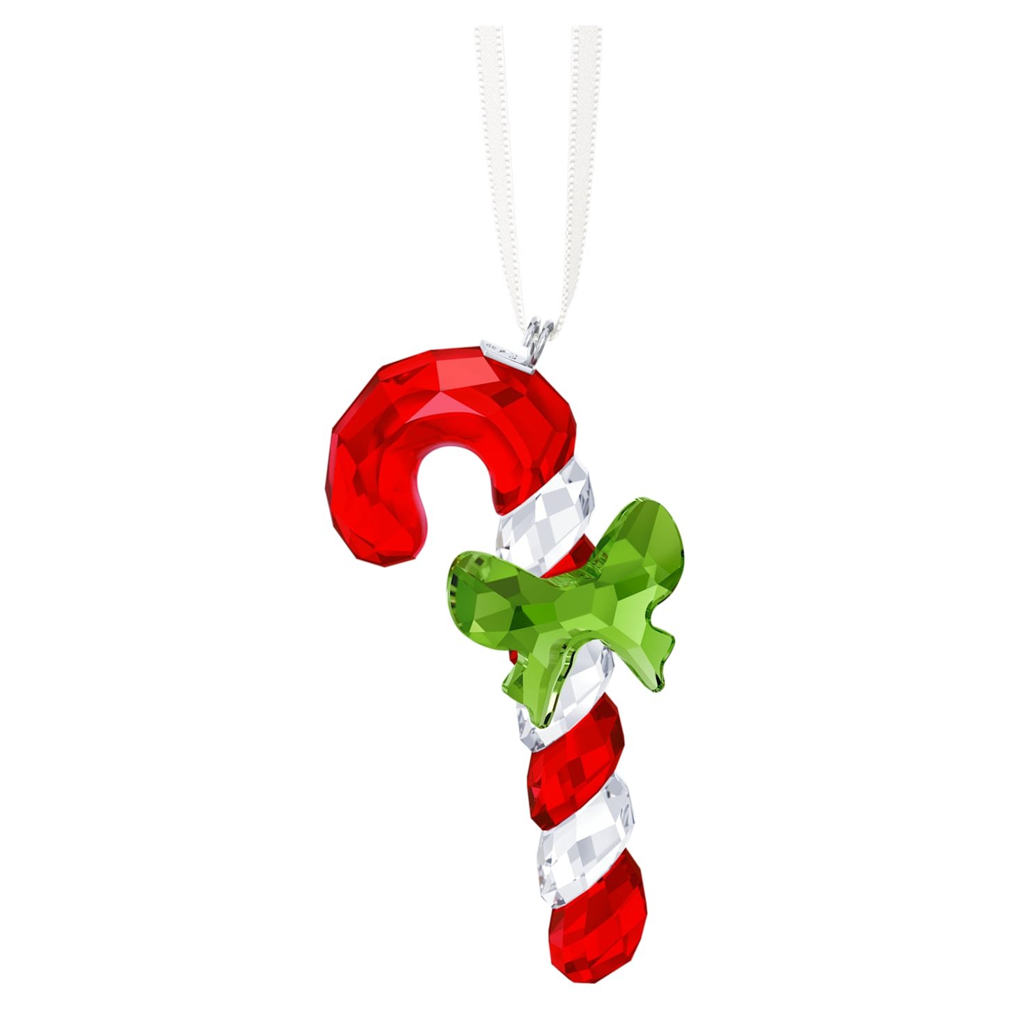 joyful-candy-cane-ornament-swarovski-5717266 Joyful Candy Cane Ornament - Image 1