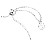 Lifelong bracelet Pavé, Bow, White, Rhodium plated - Image 4