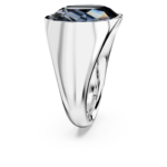 Lucent cocktail ring Grey, Rhodium plated - Image 4