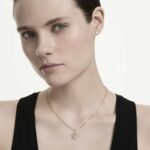 Magic set Set (2), Mixed cuts, Snowflake, White, 18K gold finish - Image 2