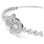 Matrix bracelet Hand, White, Rhodium plated - Image 3