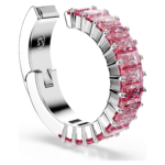 Matrix ear cuffs Baguette cut, Rhodium plated - Image 4