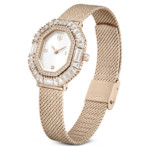 Matrix octagon watch Metal bracelet, Gold tone, Champagne gold-tone finish - Image 3