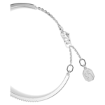 Mesmera bangle Mixed cuts, White, Rhodium plated - Image 4