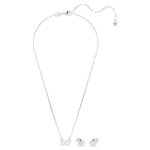 Mesmera set Mixed cuts, White, Rhodium plated - Image 3