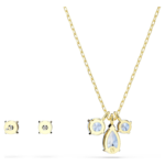 Mesmera set Set (2), Mixed cuts, Blue, 18K gold finish - Image 7