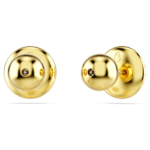 Meteora stud earrings White, 18K gold finish - Image 5