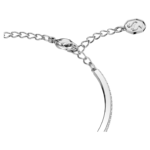 Millenia bangle Octagon cut, Pavé, Blue, Rhodium plated - Image 4