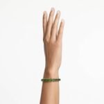 Millenia bracelet Octagon cut, Colour gradient, Green, 18K gold finish - Image 2