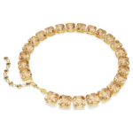 Millenia necklace Octagon cut, Caramel, 18K gold finish - Image 5