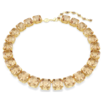 Millenia necklace Octagon cut, Caramel, 18K gold finish - Image 8