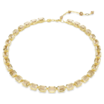 Millenia necklace Octagon cut, Yellow, 18K gold finish - Image 8
