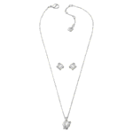 Nude set White, Rhodium plated - Image 3