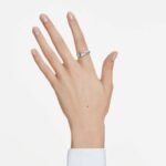 Octagon band ring Lab-grown diamonds 1.0 ct tw, Octagon shape, 18K white gold - Image 2